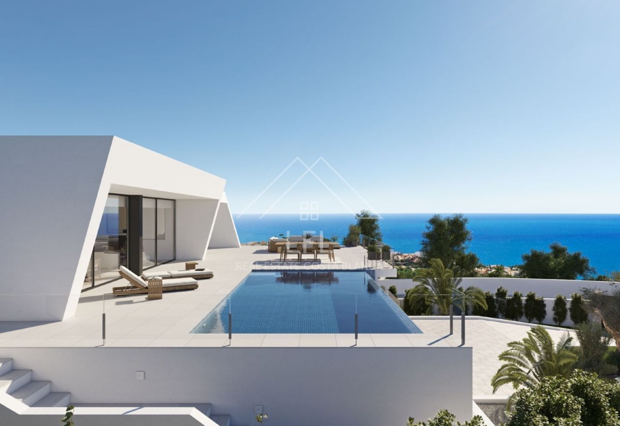 WUNDERSCHÖNE  DESIGNER-VILLA MIT HERRLICHEM MEERBLICK IN CUMBRE DEL SOL