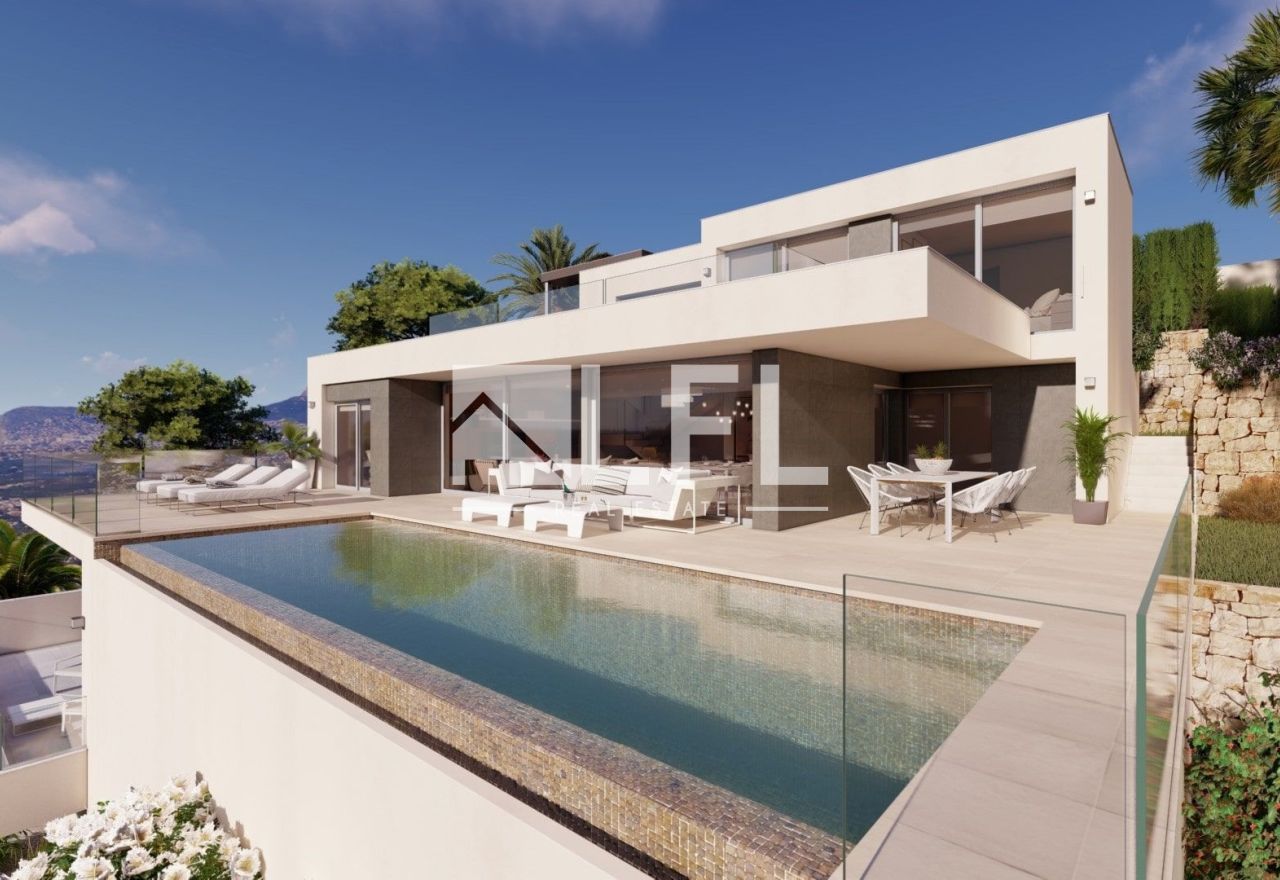 LUXE VILLA MET SPECTACULAIR UITZICHT OP DE ZEE EN DE KUST IN CUMBRE DEL SOL, BENITACHELL 