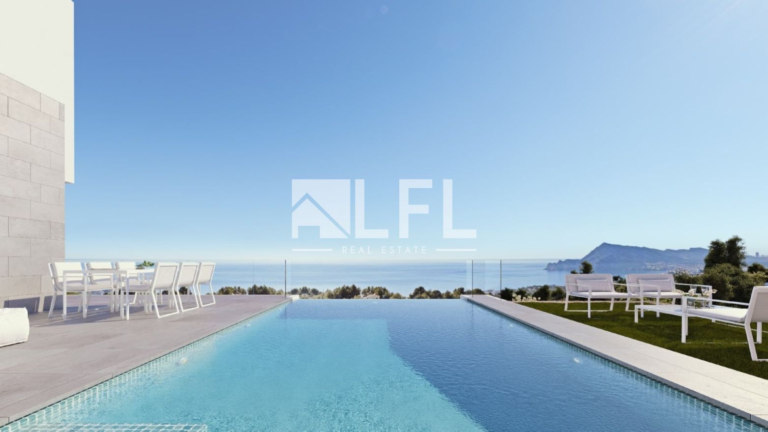 EXCLUSIVE NEW BUILD VILLA WITH SEA VIEWS IN ALTEA 