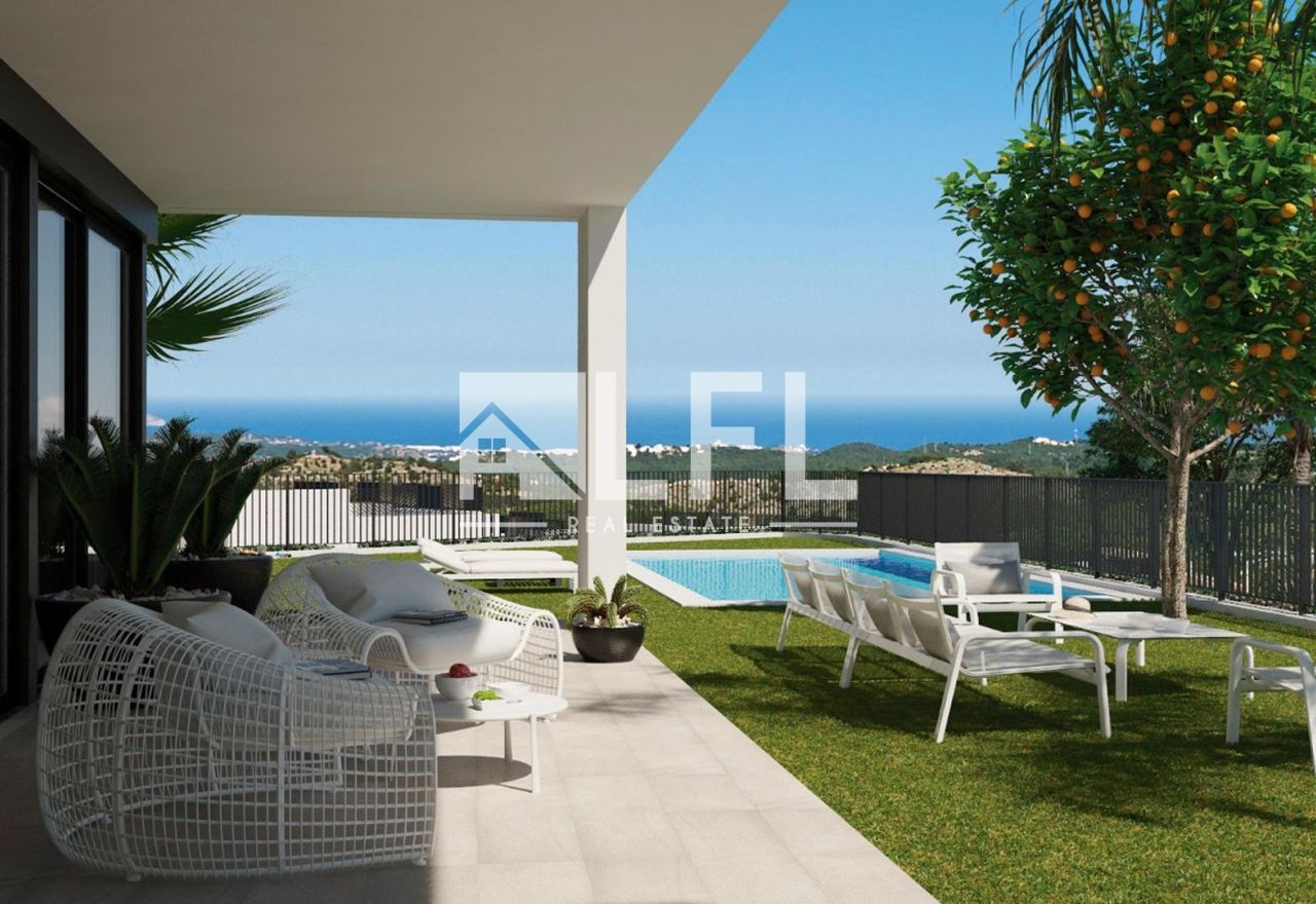 NOWOCZESNA WILLA Z PANORAMICZNYM WIDOKIEM W POLOP DE LA MARINA OD 404 500 EUR