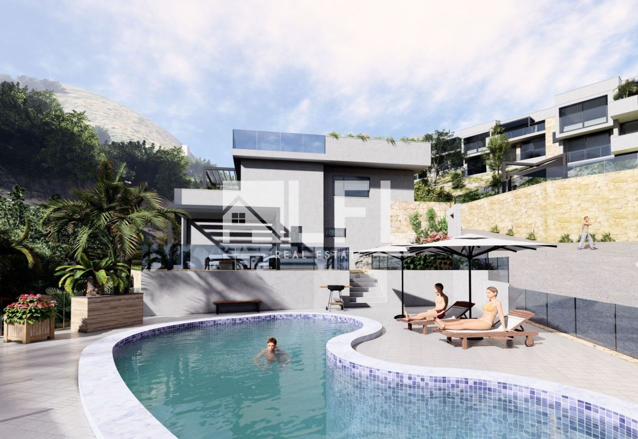 EXCLUSIVE SEMI-DETACHED VILLA WITH VIEWS IN ALTEA HILLS 