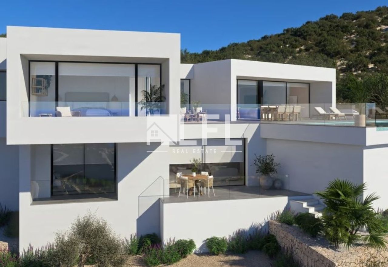 VILLA DE LUJO CON VISTAS IMPRESIONANTES EN LA CUMBRE DEL SOL - BENITACHELL
