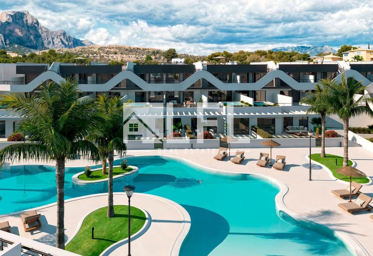 APPARTAMENTO DI LUSSO CON VISTA PANORAMICA IN RESIDENZA ESCLUSIVA A ALFAZ DEL PI