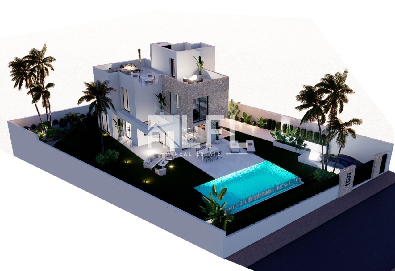 STUNNING VILLA WITH SEA VIEWS AND BENIDORM SKYLINE