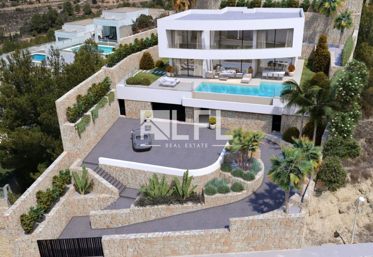 EXCLUSIVA VILLA DE LUJO CON IMPRESIONANTES VISTAS AL MAR – EMPEDROLA CALPE 