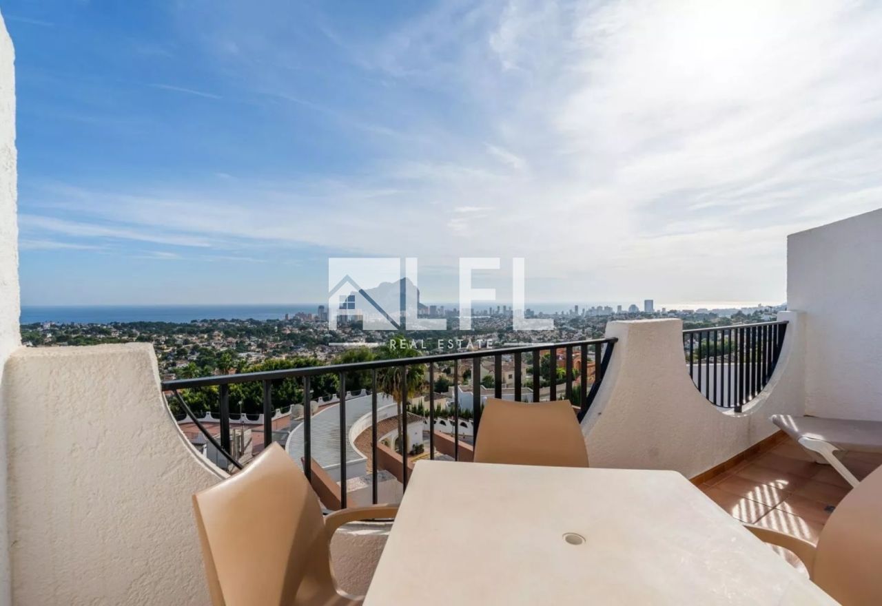 BUNGALOW CON ESPECTACULARES VISTAS AL MAR Y AL PEÑÓN DE IFACH – CALPE